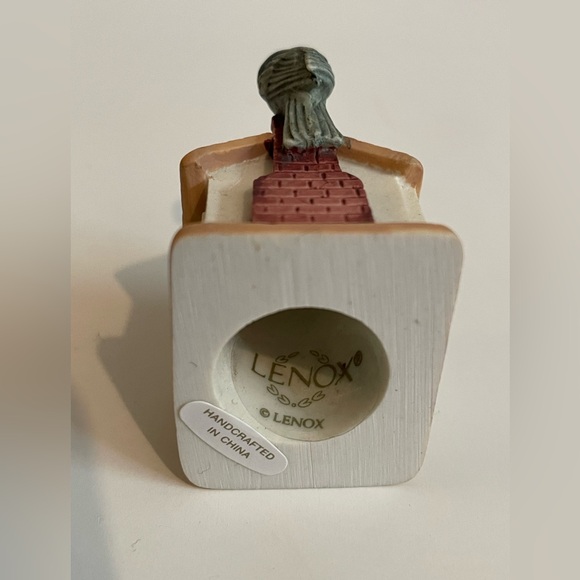 Lenox Garden Birdhouse Miniature Bluebird Thimble - Birds - Picture 3 of 6